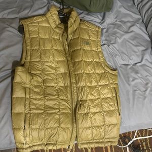 Mens down vest from North Face